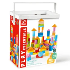 Best 100 Bausteine aus Holz Kinder Lernspielzeug|Konstruktionsspielzeug