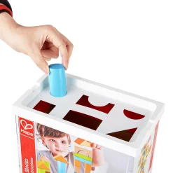Best 100 Bausteine aus Holz Kinder Lernspielzeug|Konstruktionsspielzeug