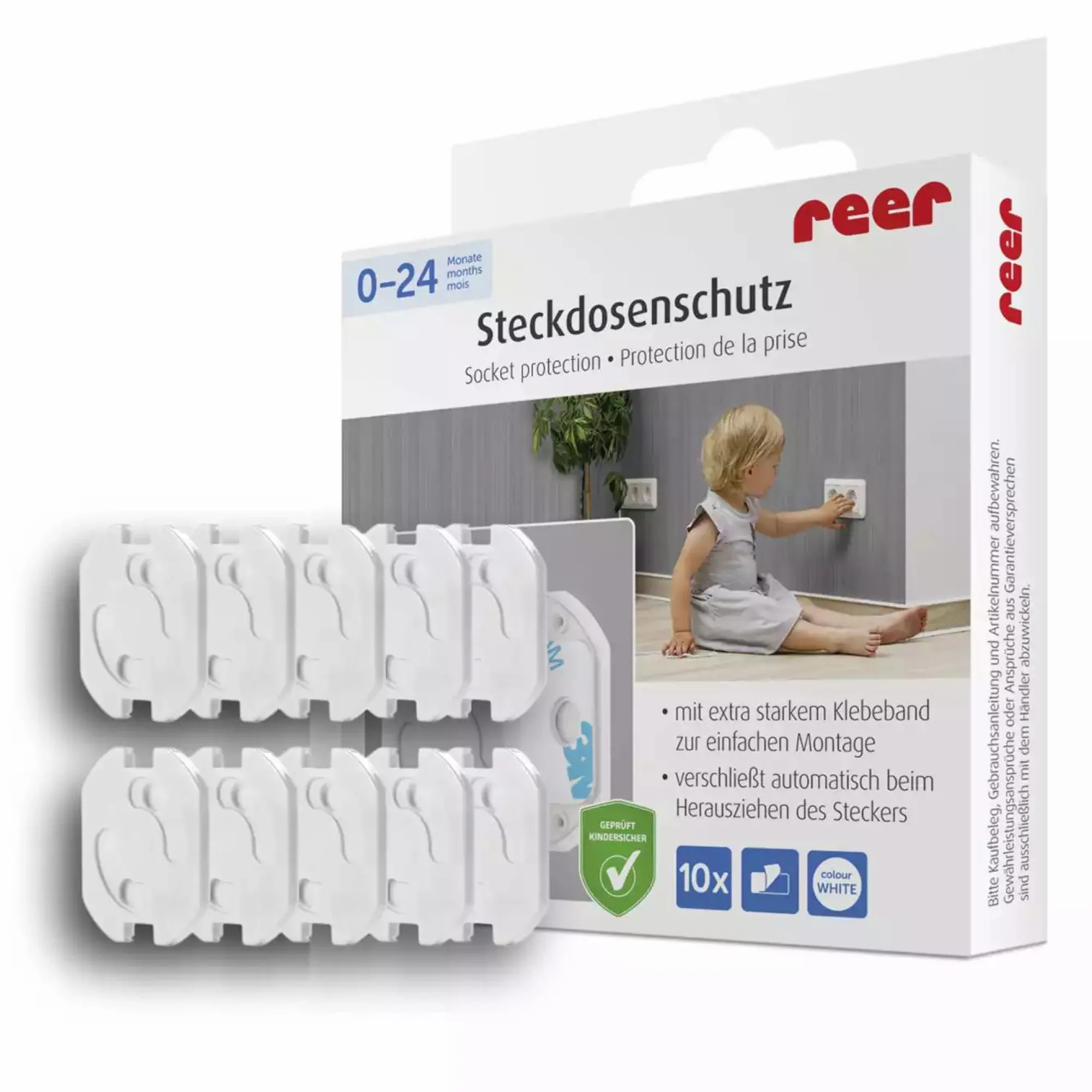 Best 10 Stück Steckdosenschutz Kinder Kindersicherung