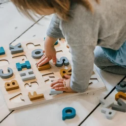 Clearance ABC-Puzzle Casper Kinder Lernspielzeug|Holzspielzeug