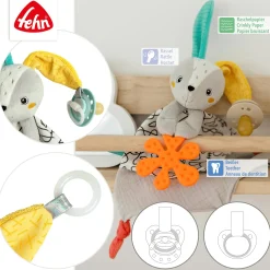 Clearance Activity-Schmusetuch Hase Spieluhren|Schmusetücher