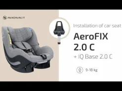 Hot AeroFIX AirFlow 2.0 C Mint Kinder Kindersitze Isofix|Reboarder 0-18 Kg, Gruppe 0+/1