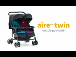 Clearance aire™ twin Pebble Kinder Zwillingswagen & Geschwisterwagen