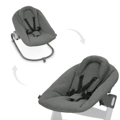 Best Alpha Bouncer Premium Dark Grey Hochstuhl Zubehör|Wippen