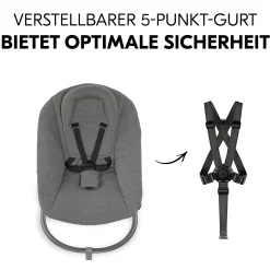Best Alpha Bouncer Premium Dark Grey Hochstuhl Zubehör|Wippen
