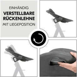 Best Alpha Bouncer Premium Dark Grey Hochstuhl Zubehör|Wippen