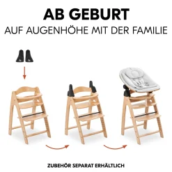 Arketa Beech Treppenhochstühle