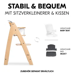 Arketa Beech Treppenhochstühle