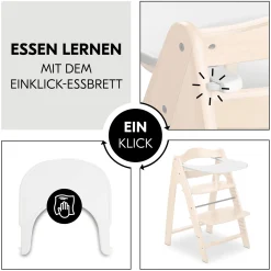 Arketa Beech Treppenhochstühle