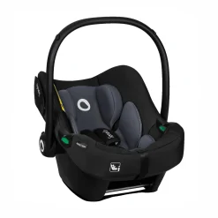 Best Astrid i-Size Black Grey Kinder Babyschalen 0-13 Kg, Gruppe 0+