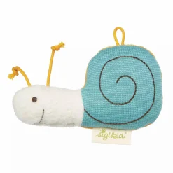 New Baby Greifling Schnecke, Green Collection Rasseln & Greiflinge