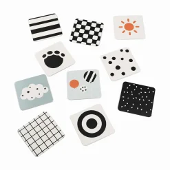 Sale Baby Kontrastkarten 10er Pack Kinder Lernspielzeug