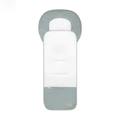 Babycool-Auflage Light Grey Cool Cord Kinder Kinderwagen Zubehör