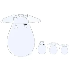 Clearance Baby-Mäxchen Schäfchen Gr. 56/62 Schlafsäcke|Schlafsäcke