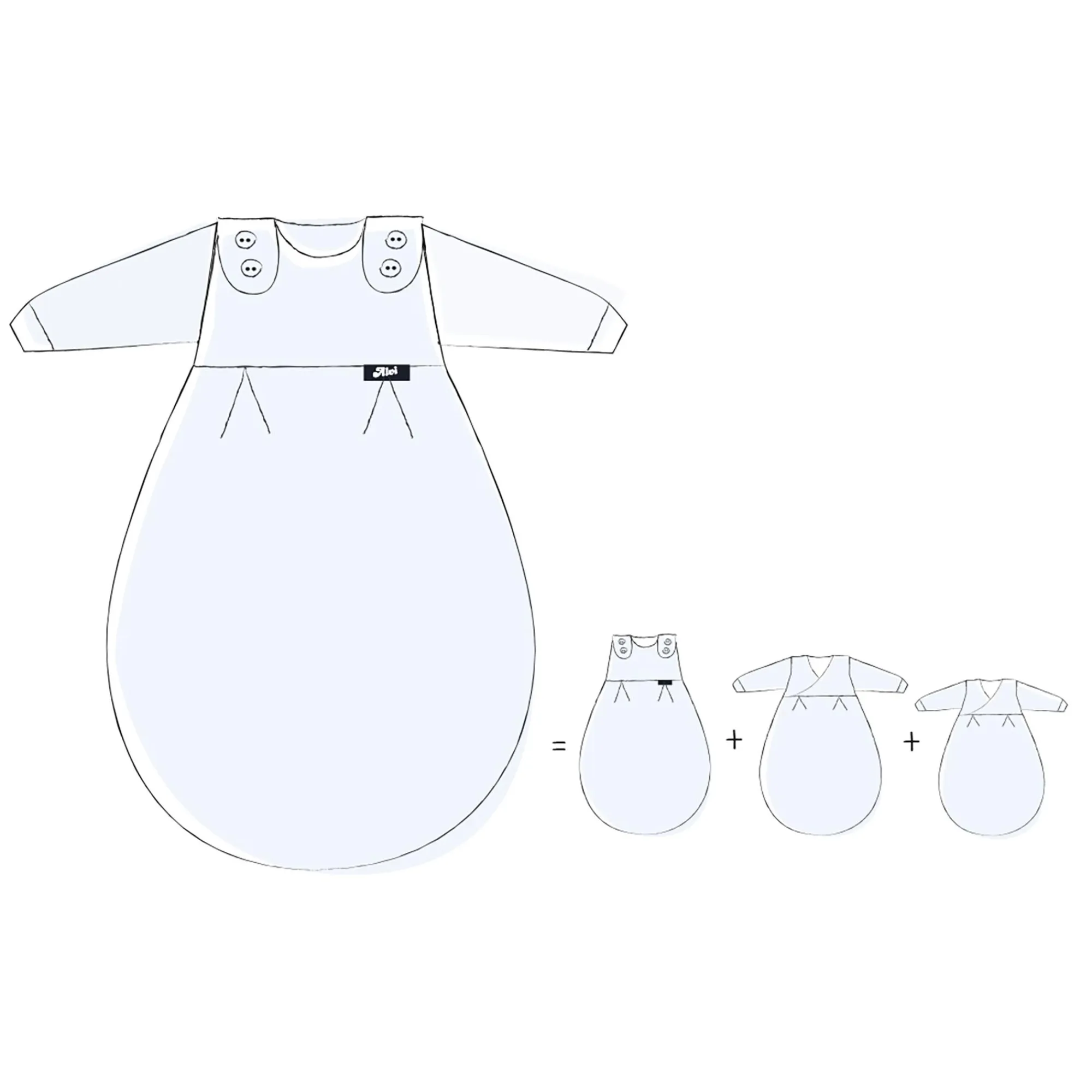 Sale Baby-Mäxchen Schäfchen Gr. 68/74 Schlafsäcke|Schlafsäcke