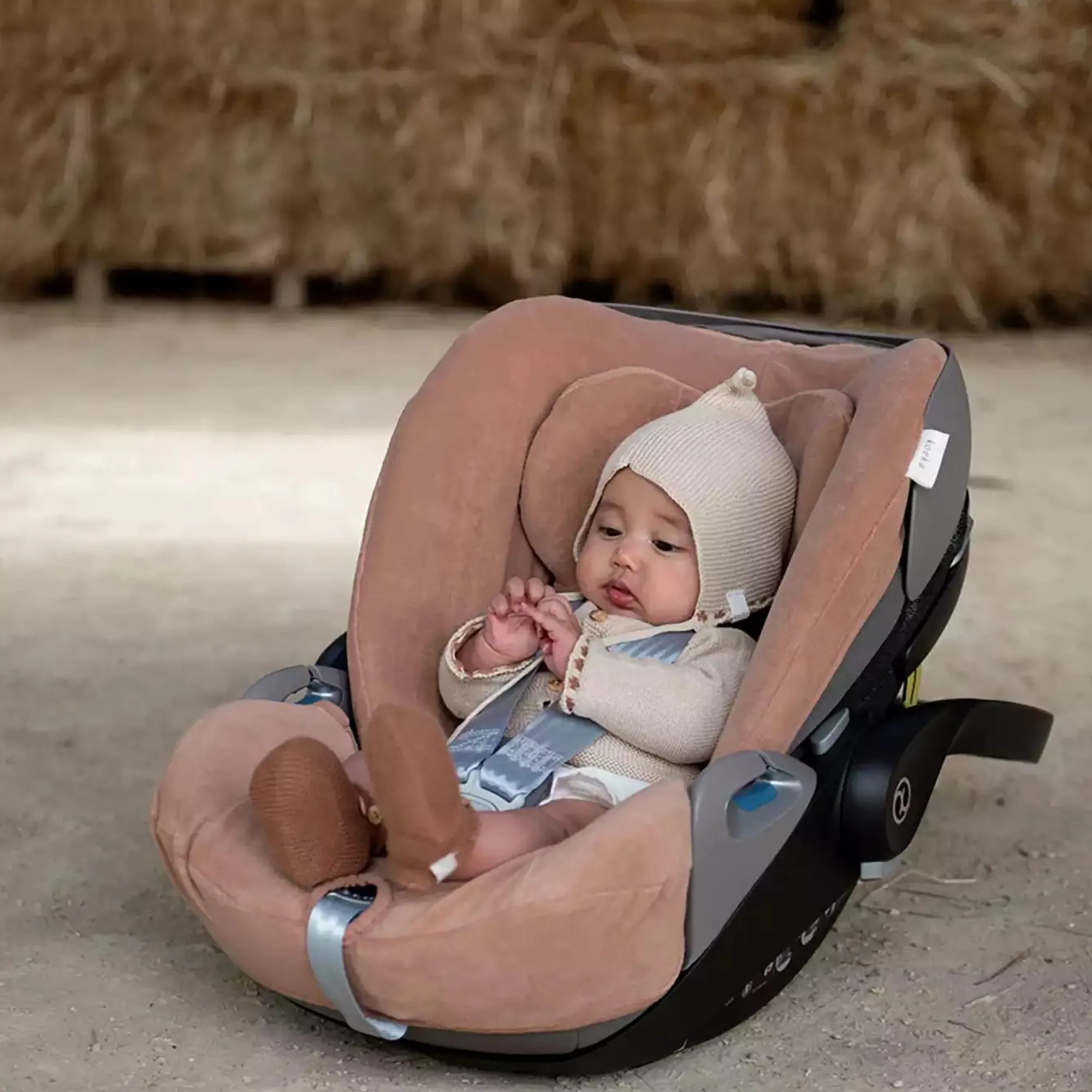 Best Babyschalenbezug Royan Soft Earth Kinder Kindersitz Zubehör