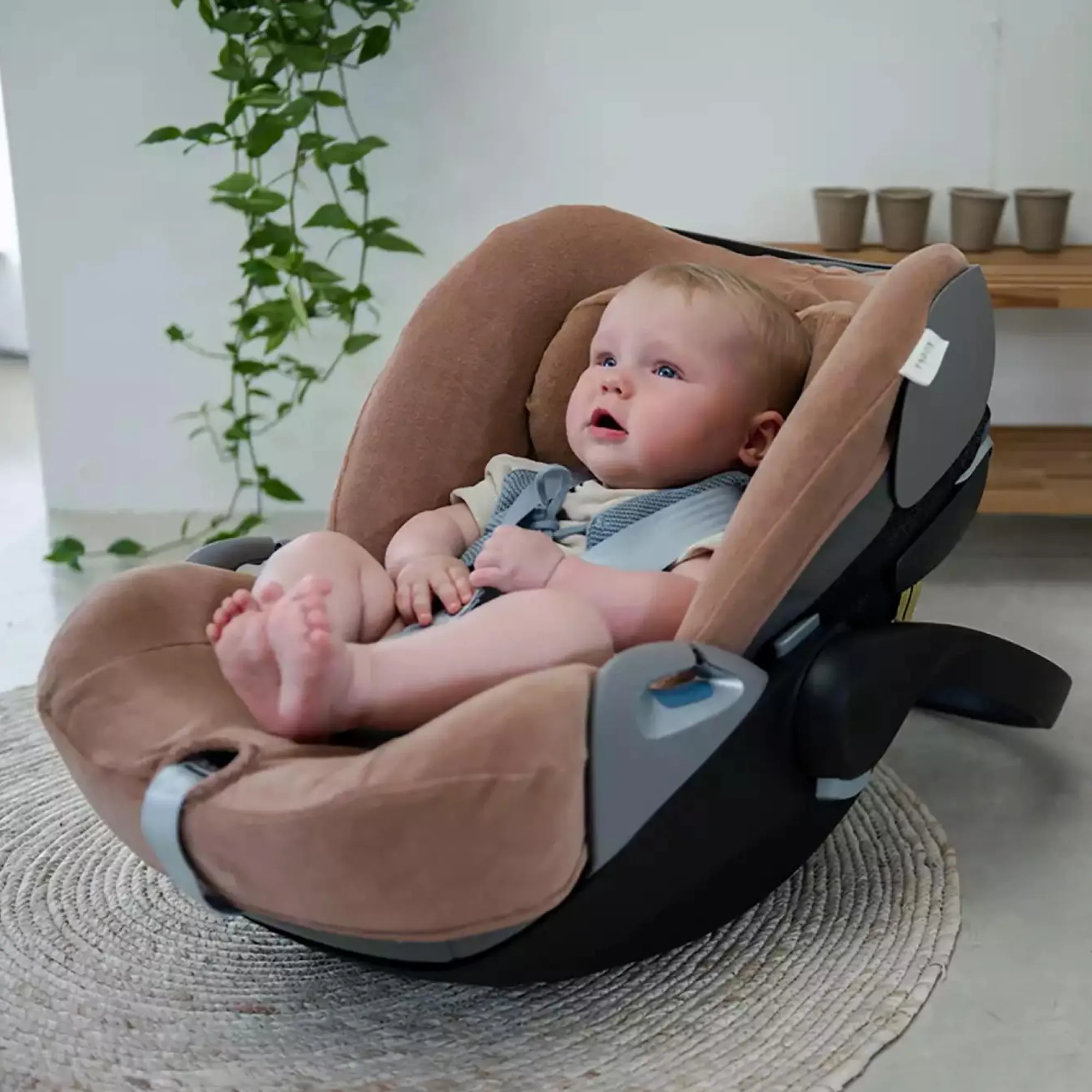 Best Babyschalenbezug Royan Soft Earth Kinder Kindersitz Zubehör