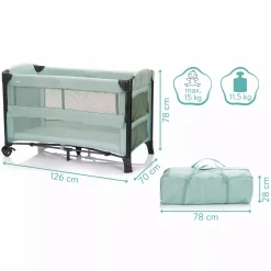 Beistellbett Zürich Mint Babybetten|Reisebetten & Zubehör
