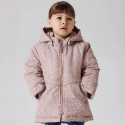 Outlet Übergangsjacke Blümchen Winterkleidung