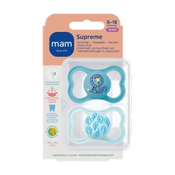 Beruhigungssauger Supreme Silikon 6 - 16 Monate Schnuller