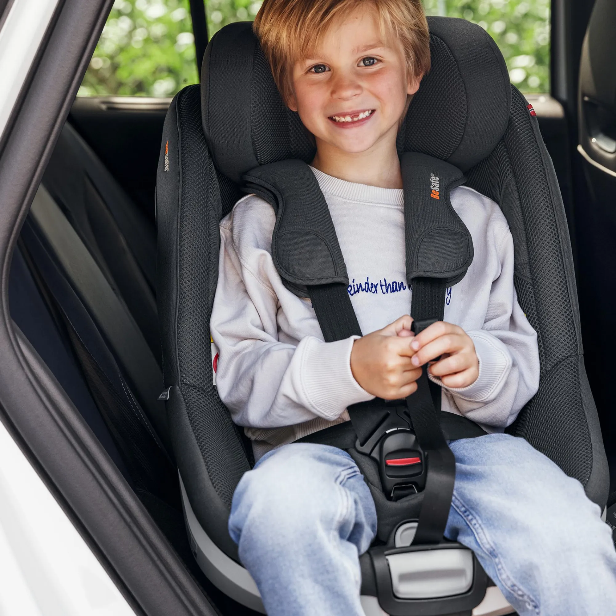 Beyond 360 Anthracite Mesh Kinder Kindersitze 9-18 Kg, Gruppe 1