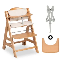 Best Beta+ Natur mit Sitzauflage Uni Treppenhochstühle