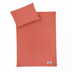 Bettwäsche Muslin Terra 100x135 cm Babybettwäsche