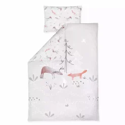 Discount Bettwäsche Woodlife 100x135 cm Babybettwäsche