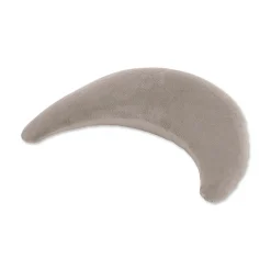 Bezug für Plüschmond Taupe Stillkissen|Stillkissen