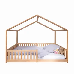 Clearance Bodenbett ENNO Natur 140 x 200 Babybetten