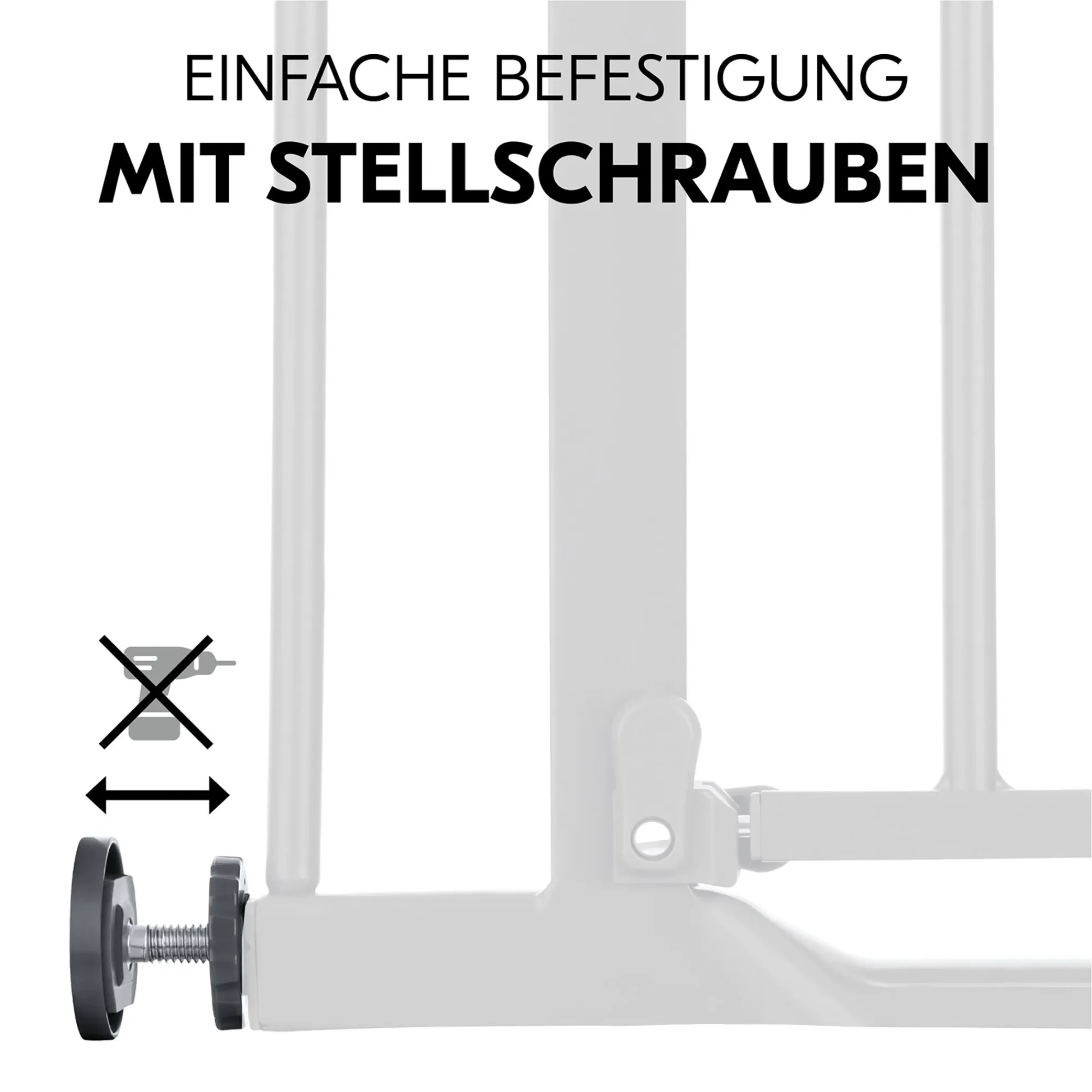 Best Clear Step Autoclose 2 Dark Grey 75-80 cm Tür- & Treppenschutzgitter