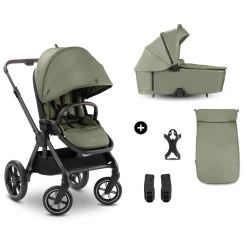 Best Comfort n Care Set Olive Kinder Kombi-Kinderwagen
