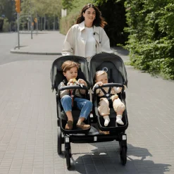 Online Donkey 5 Mono Komplettset Mineral Black Kinder Kombi-Kinderwagen