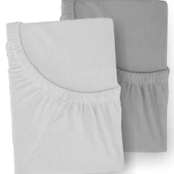 2er Set Jersey Spannbetttücher 40 x 90 cm Babybettwäsche