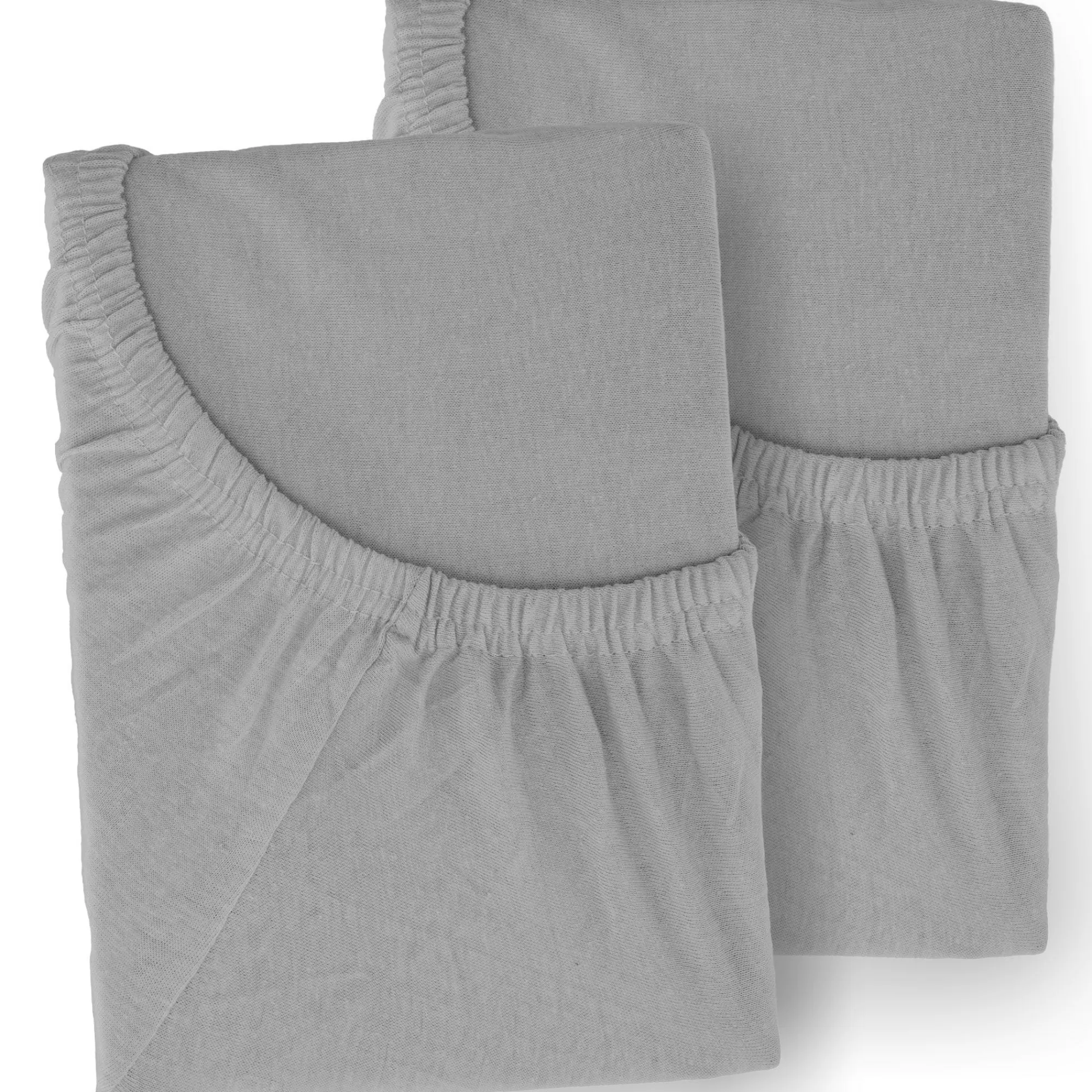 2er Set Jersey Spannbetttücher 40 x 90 cm Babybettwäsche