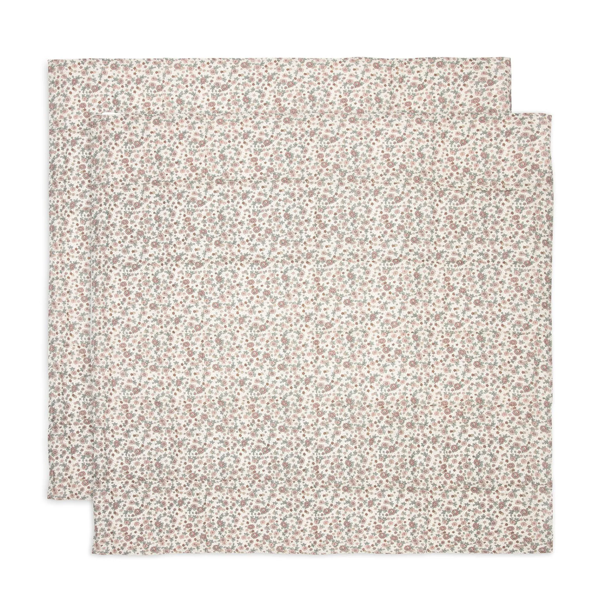 Best 2er Set Mulltücher Blumen 115 x 115 cm Mullwindeln|Mullwindeln