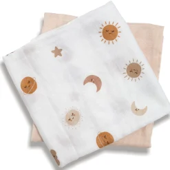 Clearance 3er Set Mulltücher Moon Mullwindeln|Mullwindeln