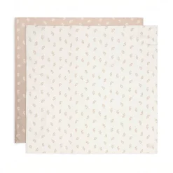 Clearance 2er Set Mulltücher Zweige 115 x 115 cm Mullwindeln|Mullwindeln