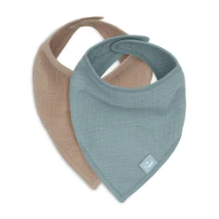 Best 2er-Set Bandana Lätzchen Muslin Lätzchen|Lätzchen