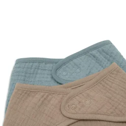 Best 2er-Set Bandana Lätzchen Muslin Lätzchen|Lätzchen