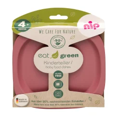 2er-Set Kinderteller Eat Green Besteck & Geschirr