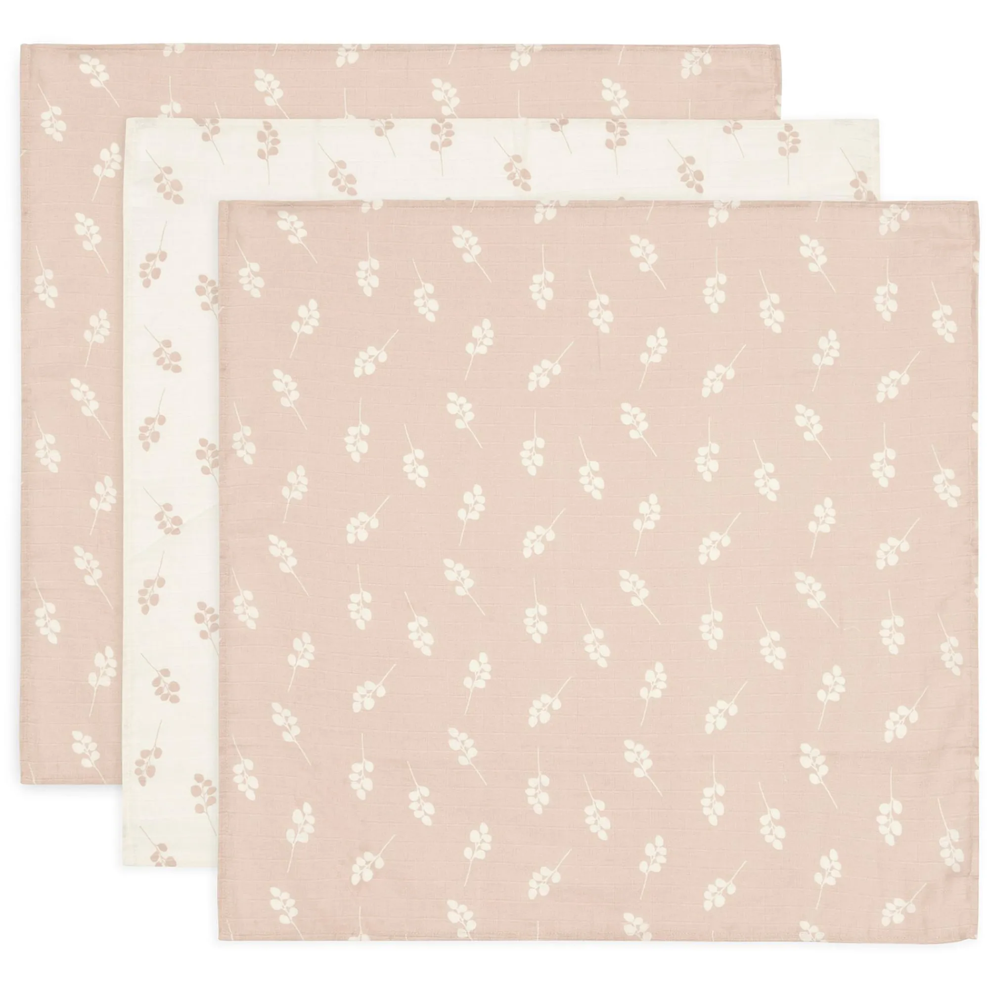 Clearance 3er-Set Mulltücher Zweige 70x70cm Mullwindeln|Mullwindeln