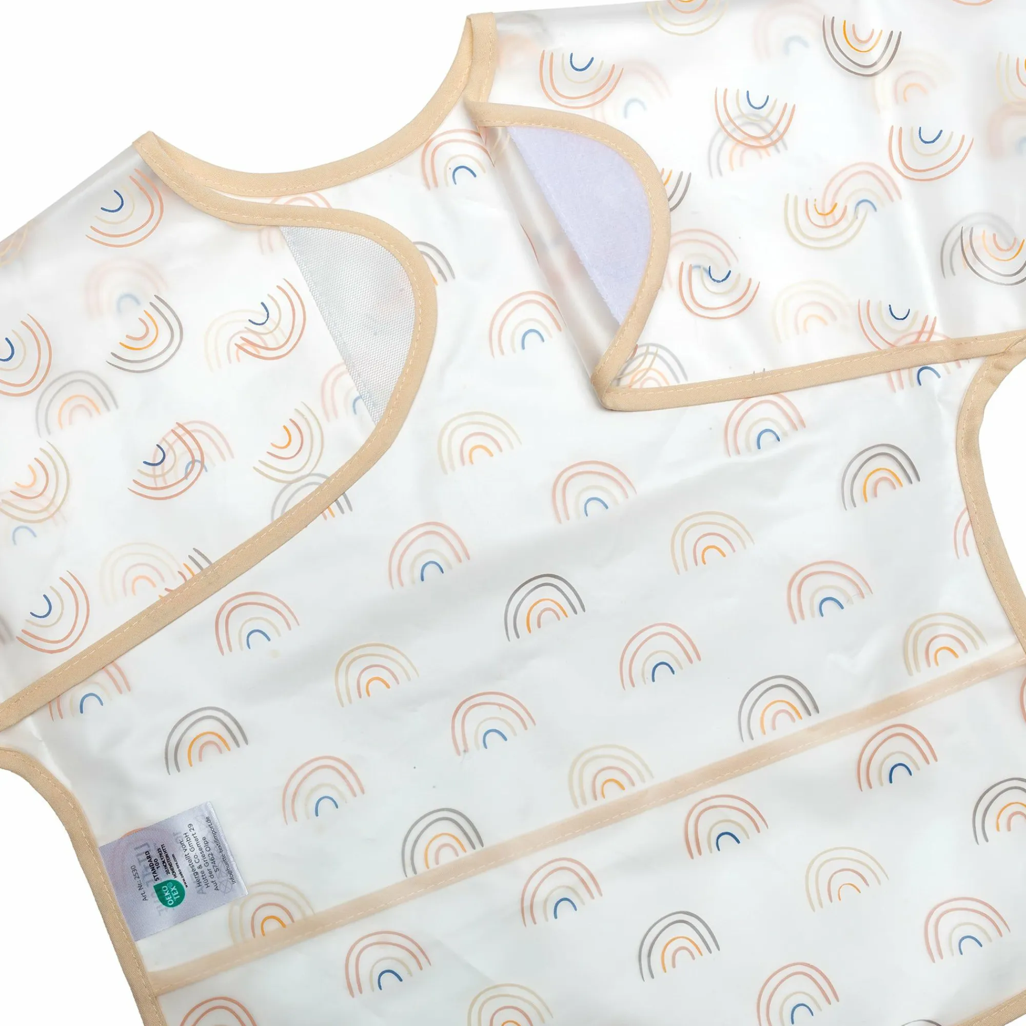2er-Set Ärmellätzchen Regenbogen Lätzchen|Lätzchen