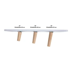 Outlet Fußpaket Lovis 85 cm für die breite Wickelkommode Lovis Wickelmöbel