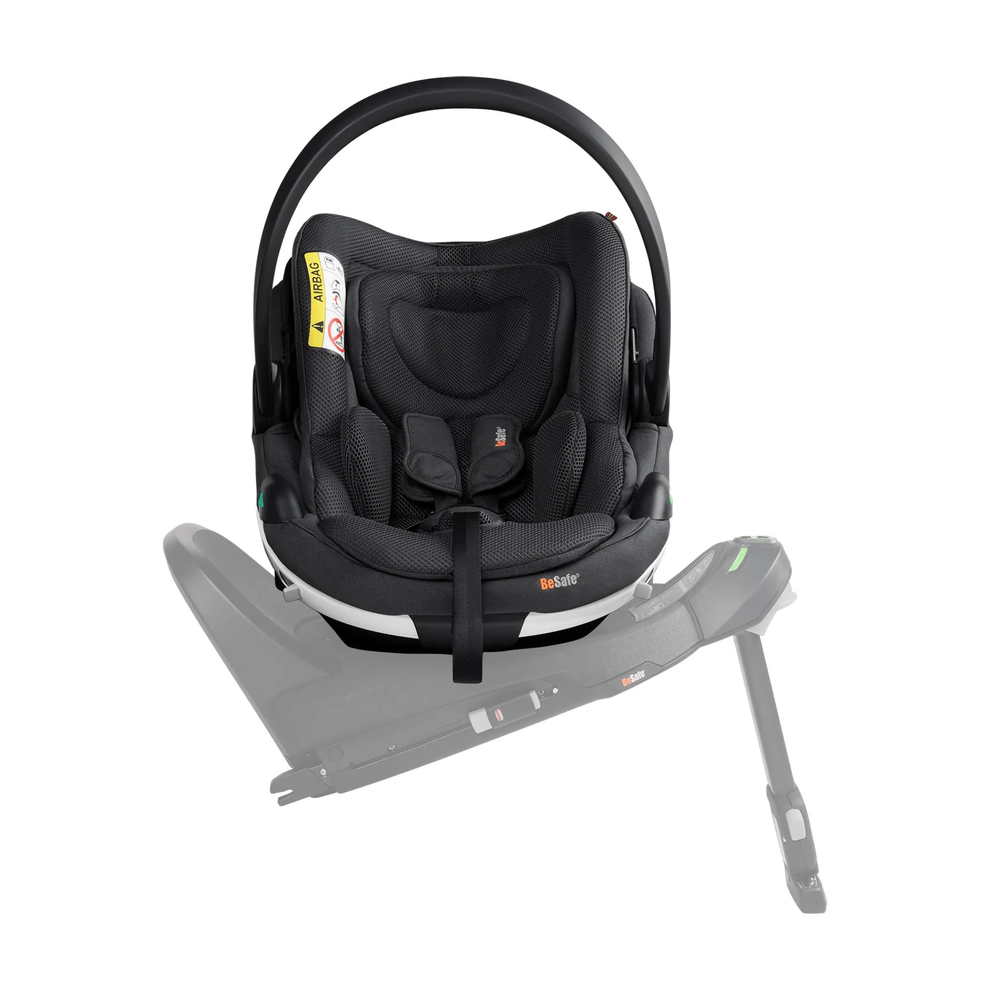 Best Go Beyond Anthracite Mesh Kinder Babyschalen 0-13 Kg, Gruppe 0+