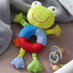 Clearance Greifling Frosch Fredi Rasseln & Greiflinge