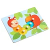 Best Greifpuzzle Raupe Mina Kinder Lernspielzeug|Holzspielzeug