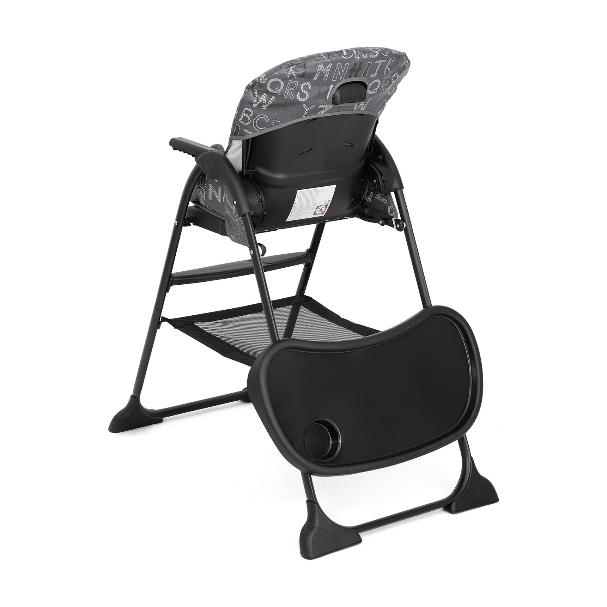 Discount Hochstuhl Mimzy Snacker ABC Charcoal Klapphochstühle