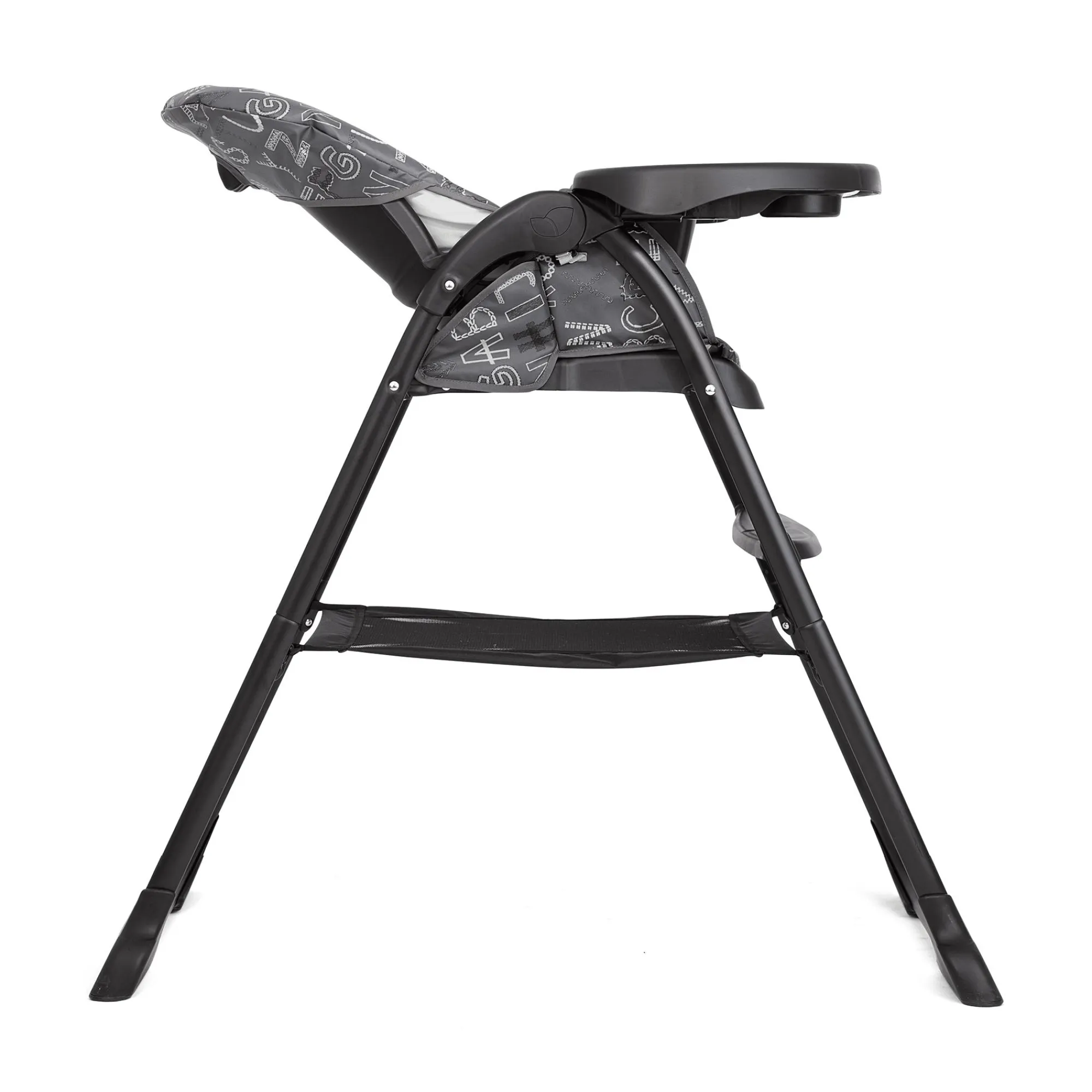 Discount Hochstuhl Mimzy Snacker ABC Charcoal Klapphochstühle