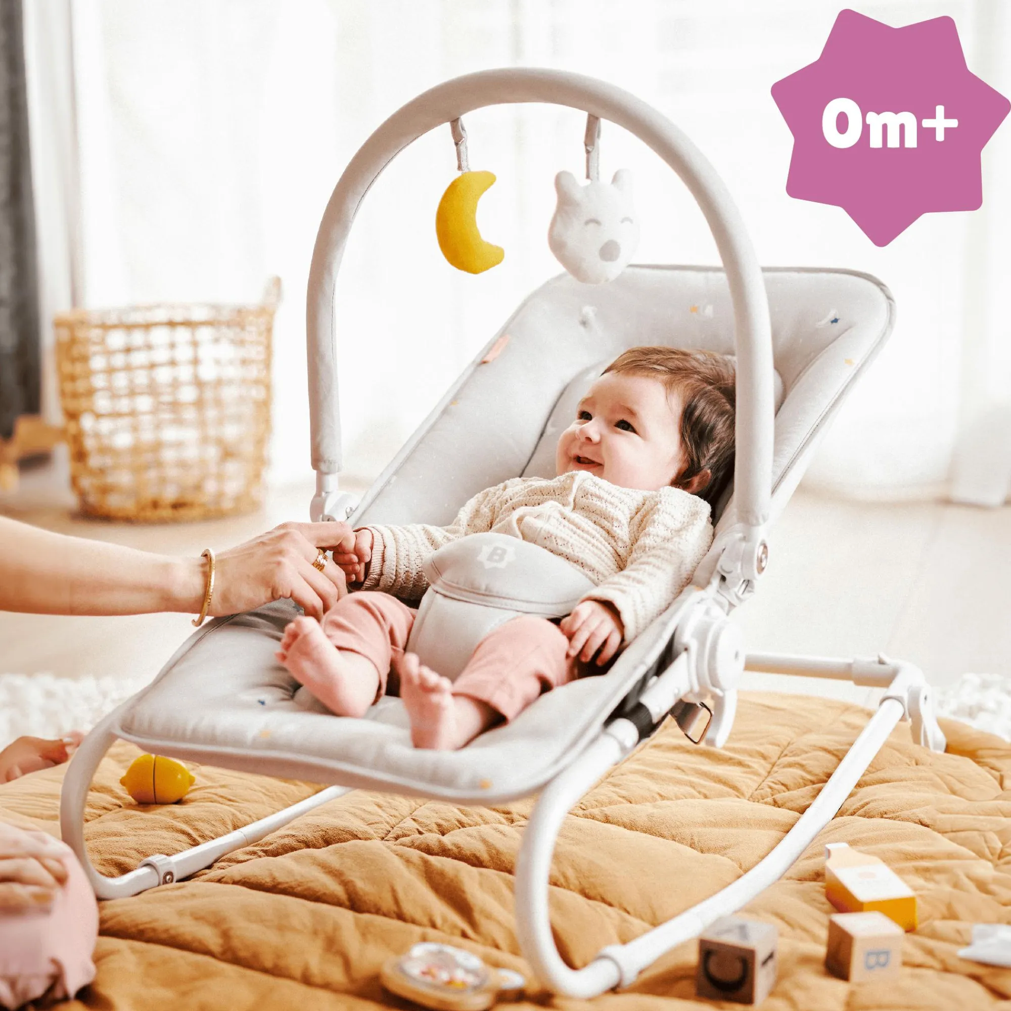 Clearance 2-in-1 Babywippe Lichen Wippen